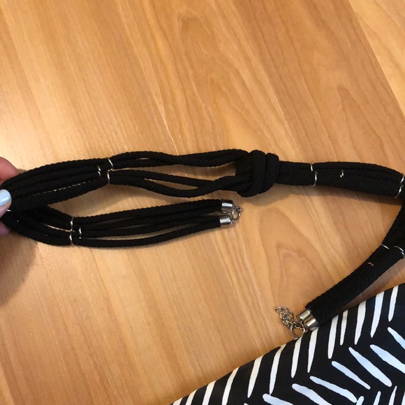 BCBG strapless black and white dress - Picture 2 of 5